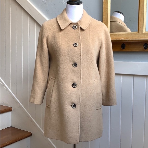 Fleurette Jackets & Blazers - Saks Fifth Avenue Fleurette Camel Button Down Coat